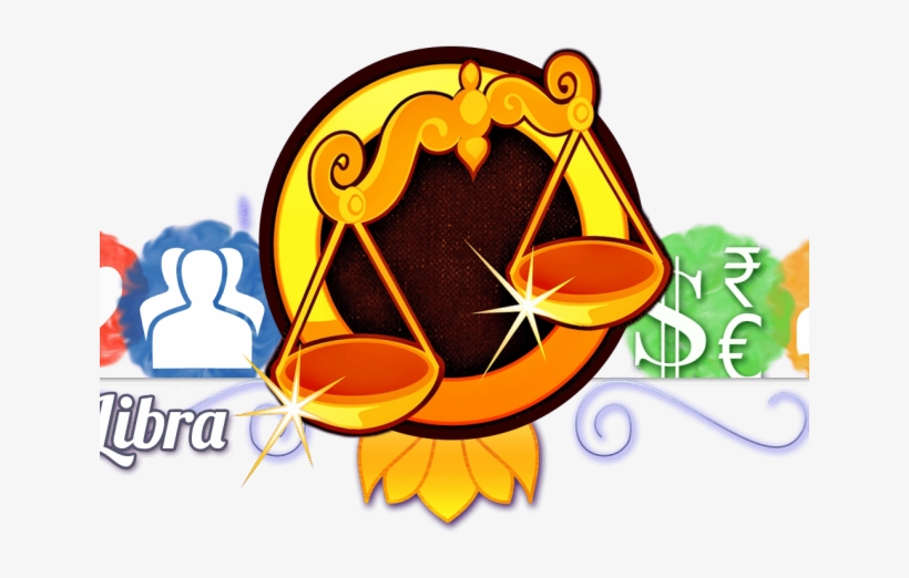 Libra Clipart Decision Making - Zazzle Libra Key Ring, transparent png