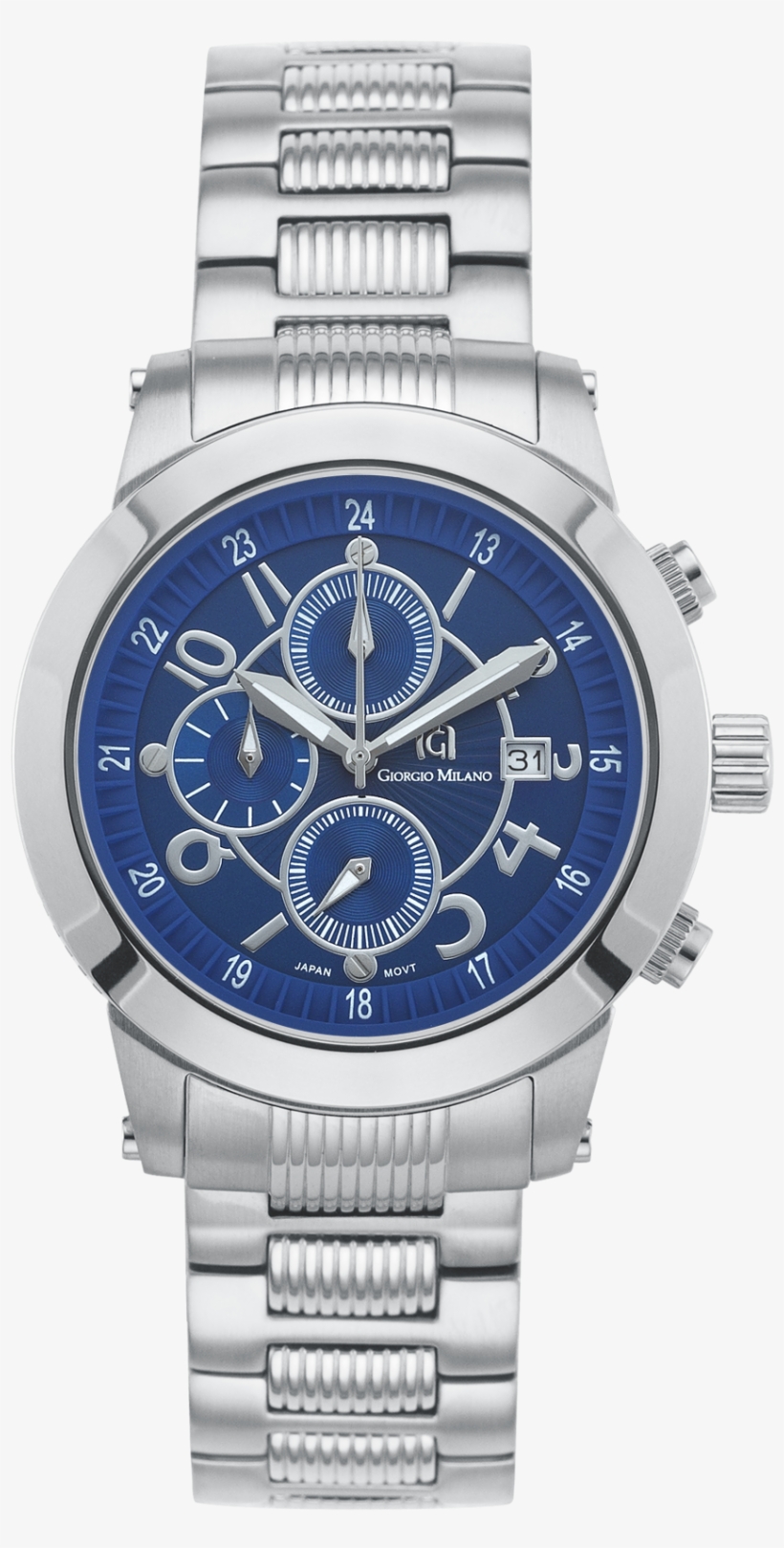 Men's Giorgio Milano Stainless Steel Watch And Three - Wbj1316 Ba0666, transparent png