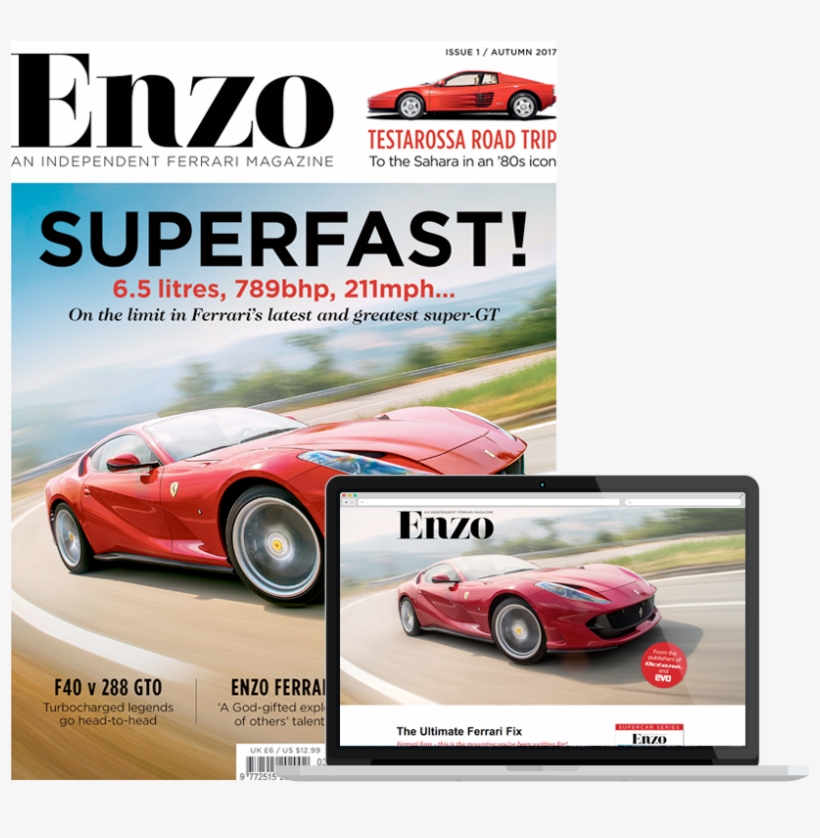 Enzo An Independent Ferrari Magazine, transparent png