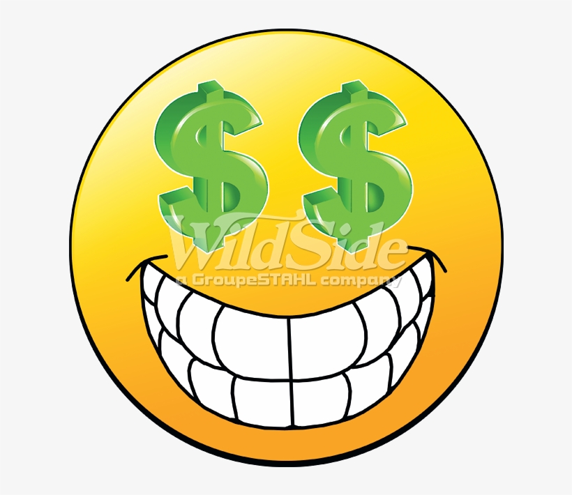 Emoji $$ Eyes - Artix Cute Emojies Big Smile Gift For Bff Fun Birthday, transparent png