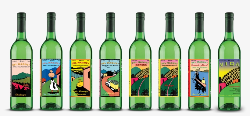 He Showed Me A Picture Of Himself At Hussong's, Flopped - Del Maguey Crema De Mezcal - 750 Ml Bottle, transparent png