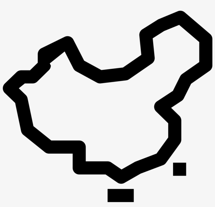 Map Of China, transparent png