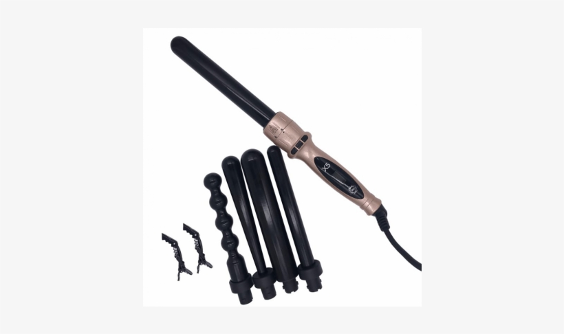 Sale H2d Rose Gold X5 Professional Curling Wands With - Curling, transparent png