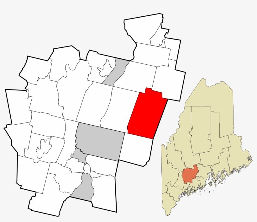 Map Of Maine, transparent png