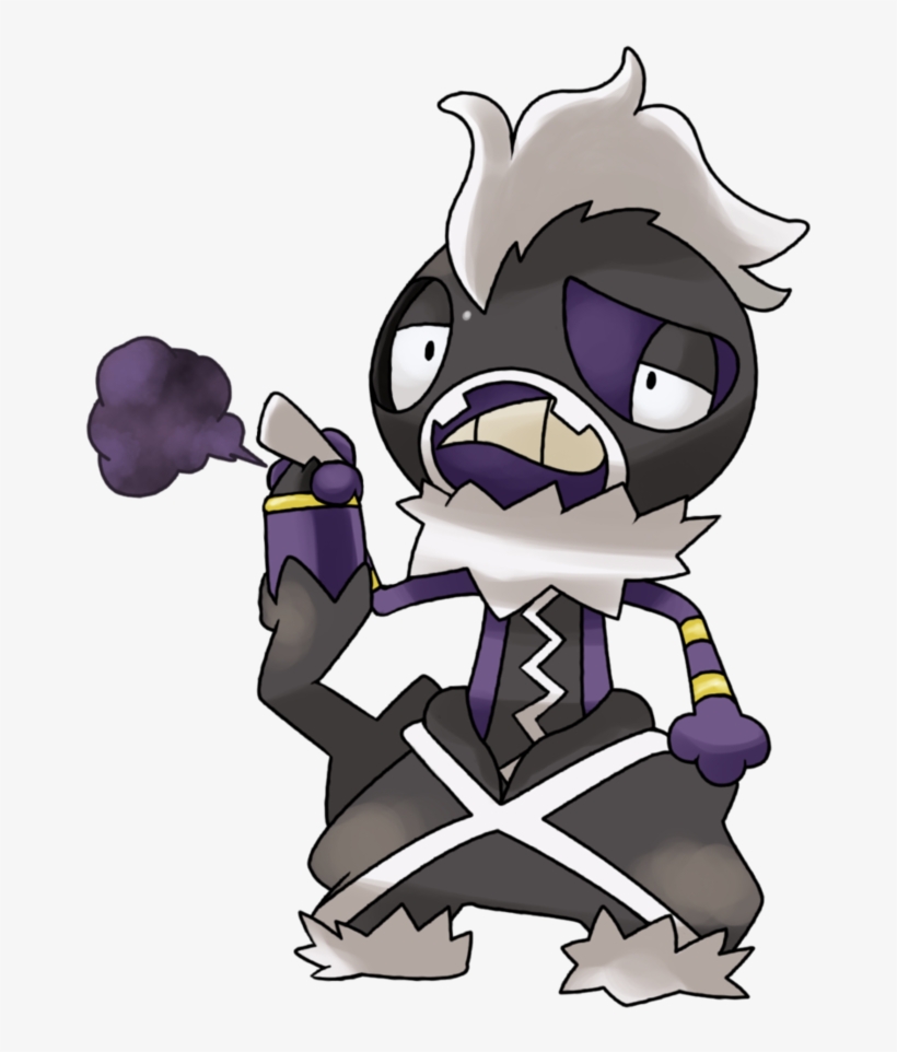 Scrafty Team Skull Version By J7663701 - Skull, transparent png