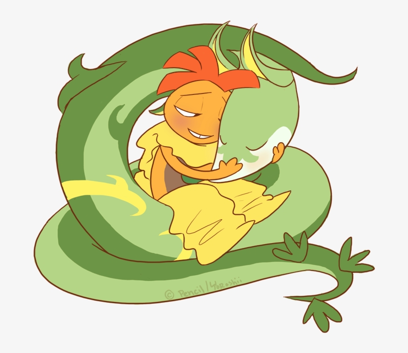 Unnamed - Scrafty/serperior - Cartoon, transparent png