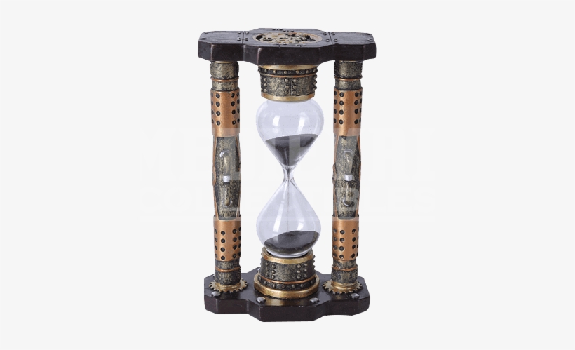 Steampunk Sand Timer - Steampunk Collectibles And Figurines By Pacific Trading, transparent png