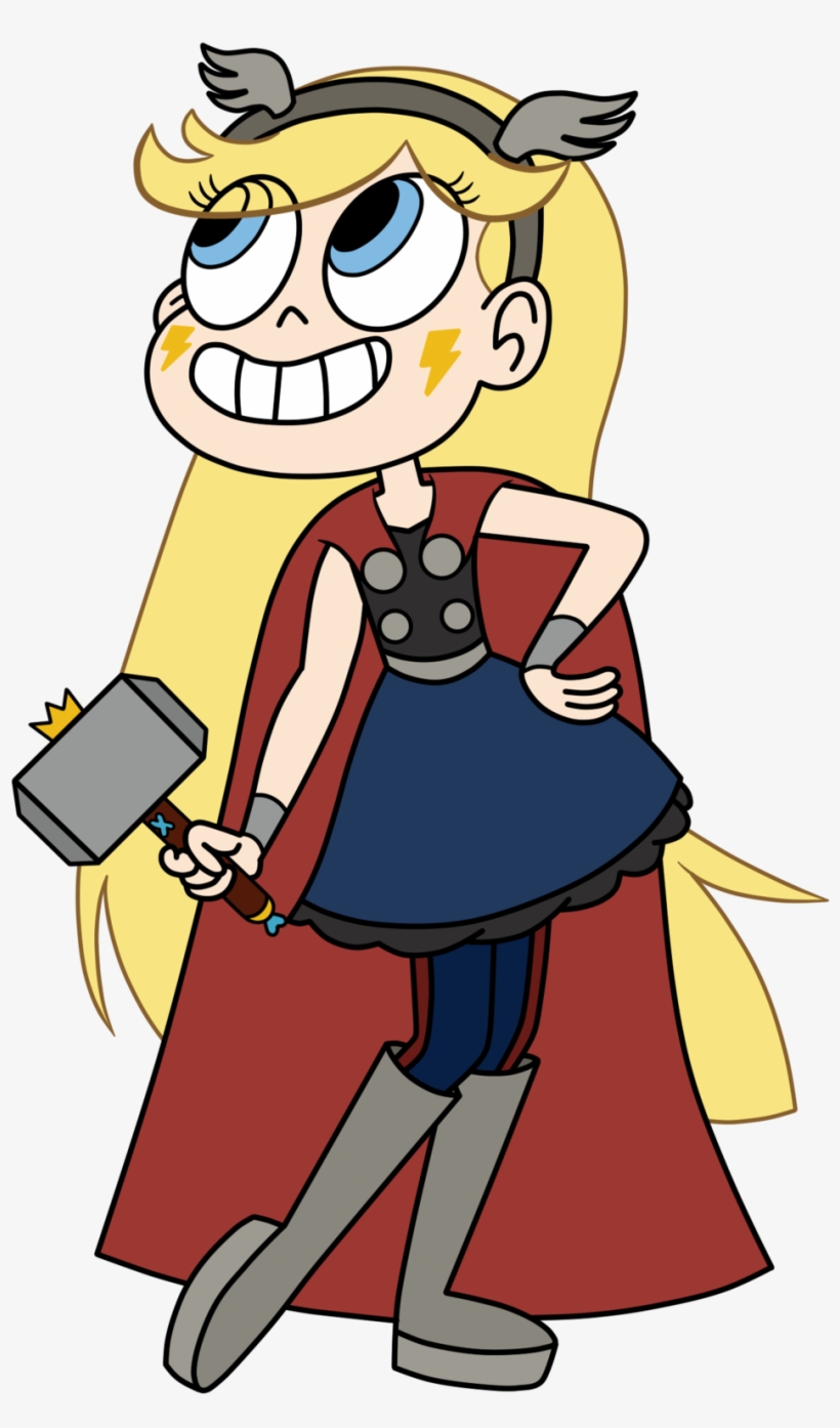 Thor Clipart Disney Xd - Star Butterfly Disney Princess, transparent png