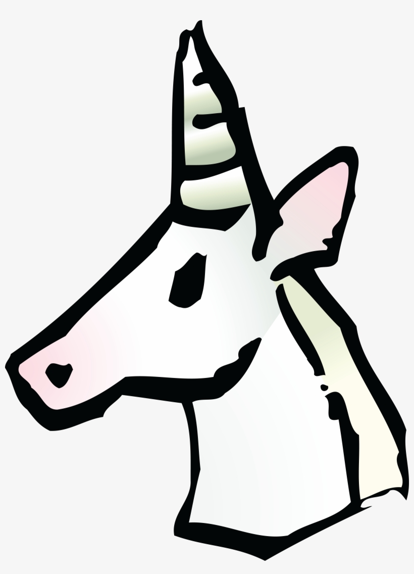 Free Clipart Of A Unicorn Avatar - Unicorn Icon Transparent, transparent png