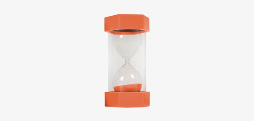 Sandtimer - Timer Orange, transparent png