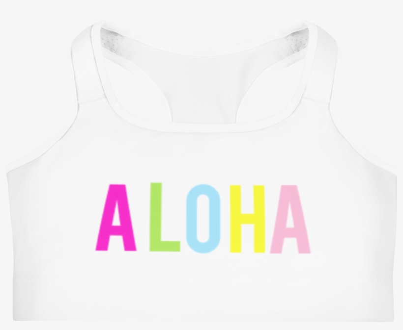 Sports Bra - Aloha - Coconut Cheeks - Sports, transparent png