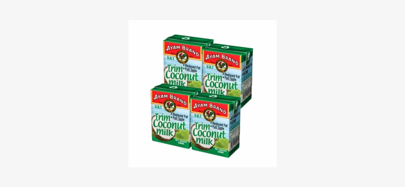 Ayam Brand Trim Coconut Milk 4x200ml - Ayam Brand, transparent png