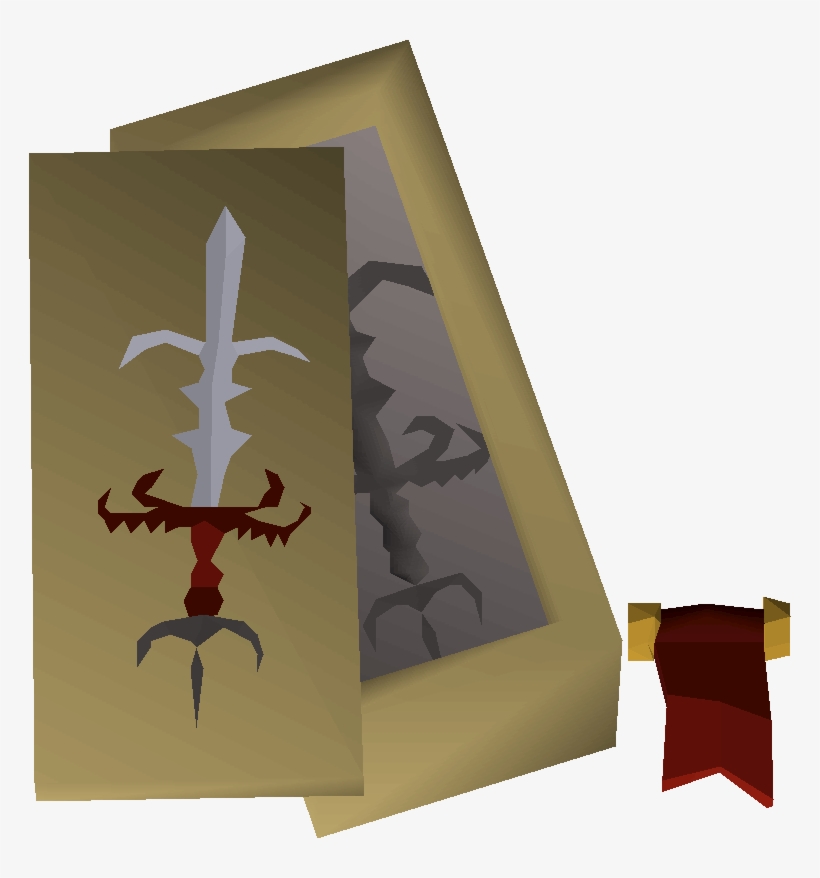 Zamorak Godsword Ornament Kit Detail - Zamorak Godsword Ornament Kit, transparent png