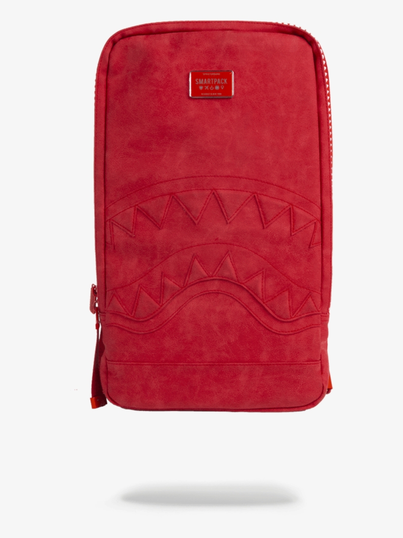 Sprayground- Shark Smartpack Laptop Bag Backpack - Leather, transparent png