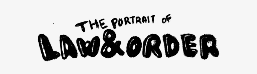 The Portrait Of Law & Order On Behance - Calligraphy, transparent png