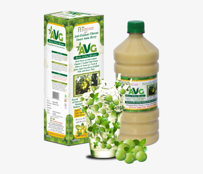 You Can Consume Amla In Many Ways, Raw, Juice Or Powdered - Avg Jamun Neem Karela Juice, transparent png