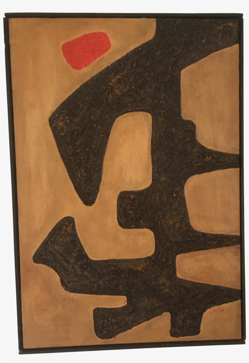 Signed S - M - F - 1970, This Work Has Great Texture, - Visual Arts, transparent png