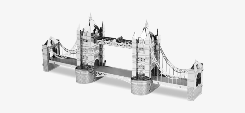Metal Earth Architecture - Tower Bridge Metal Model, transparent png