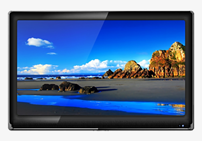19 Inch Led Hd Tv/dvd Combo - Beauty Of Nature Hd, transparent png