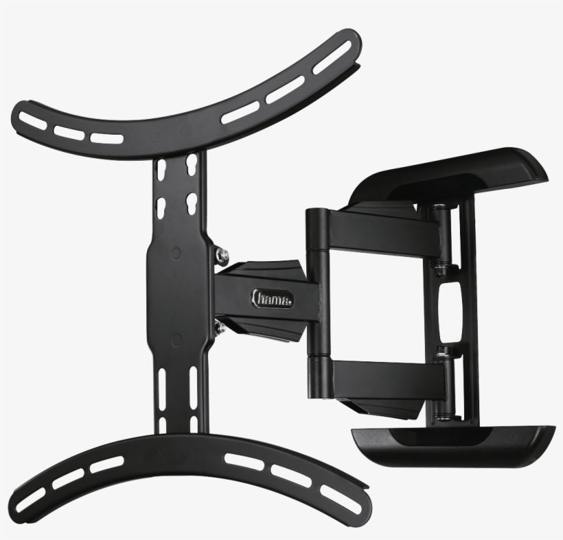 Fullmotion Tv Wall Bracket, 3 Stars, 165 Cm , Black - Hama - Fullmotion Tv Wall Bracket, 1 Star, Xl - Mounting, transparent png