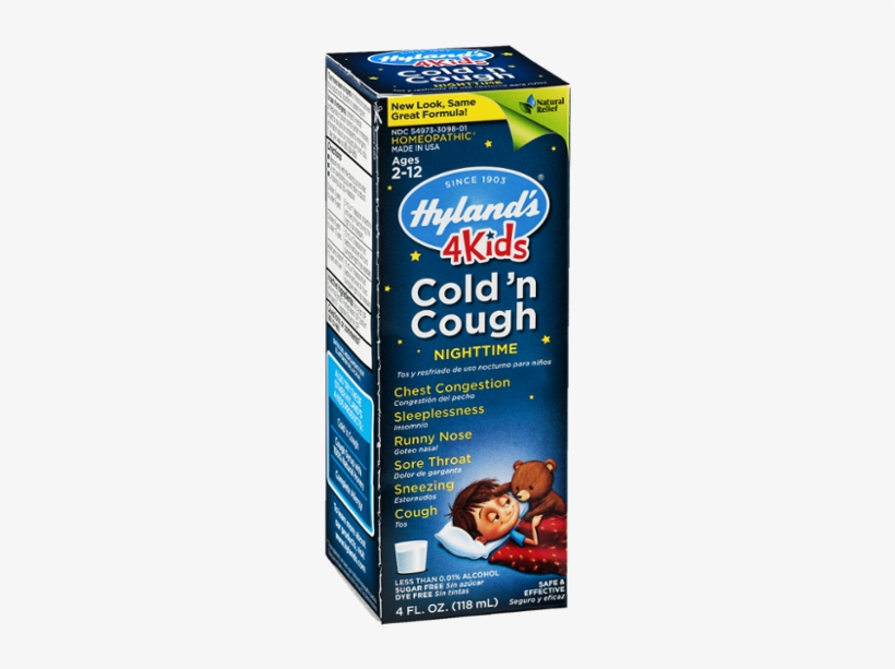 Hyland Hyland Cold'n Cough 4 Kids Ue Pack - 354973307513, transparent png