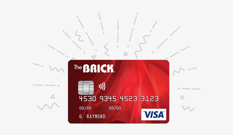 Brick Visa Desjardins Card, transparent png
