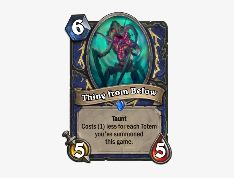 Thing Hearthstone - Hs Thing From Below, transparent png