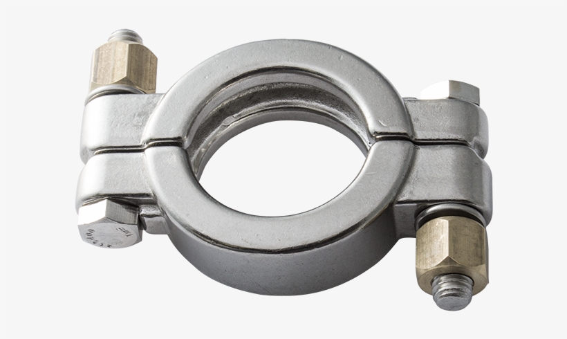 Sanitary High Pressure Clamp, transparent png