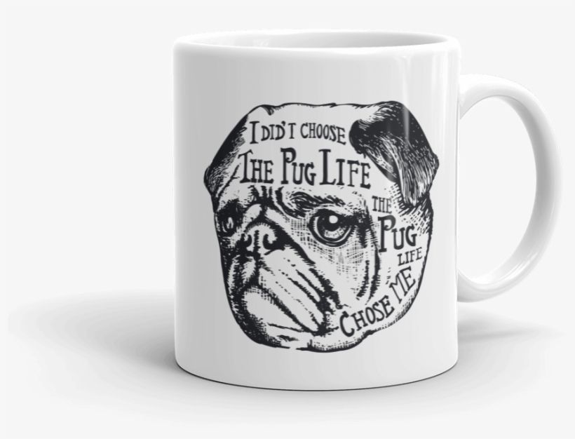 Pug Life Mug - Society6 Pug Life Throw Blanket - 51" X 60", transparent png
