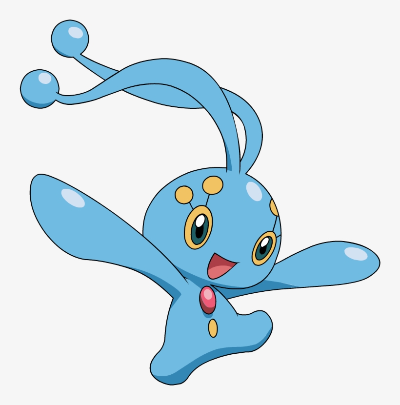 Shiny Manaphy Pokédex - Pokemon Water Pokemon Movie, transparent png