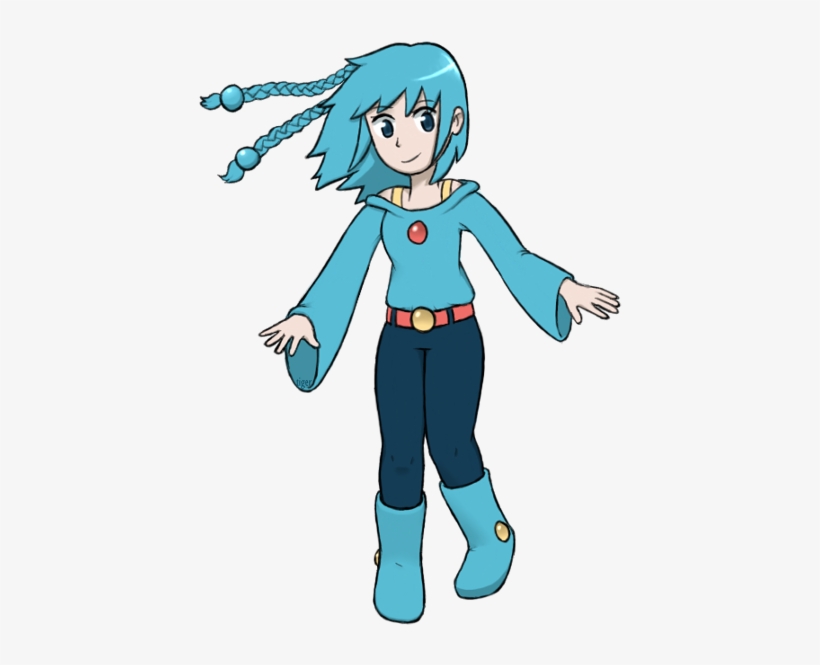 “redraw Of A Manaphy Gijinka I Made Months Ago - Cartoon, transparent png