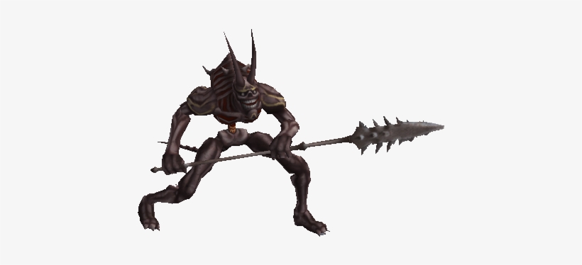 Lancero Vil Demonio - Demon Spearman, transparent png