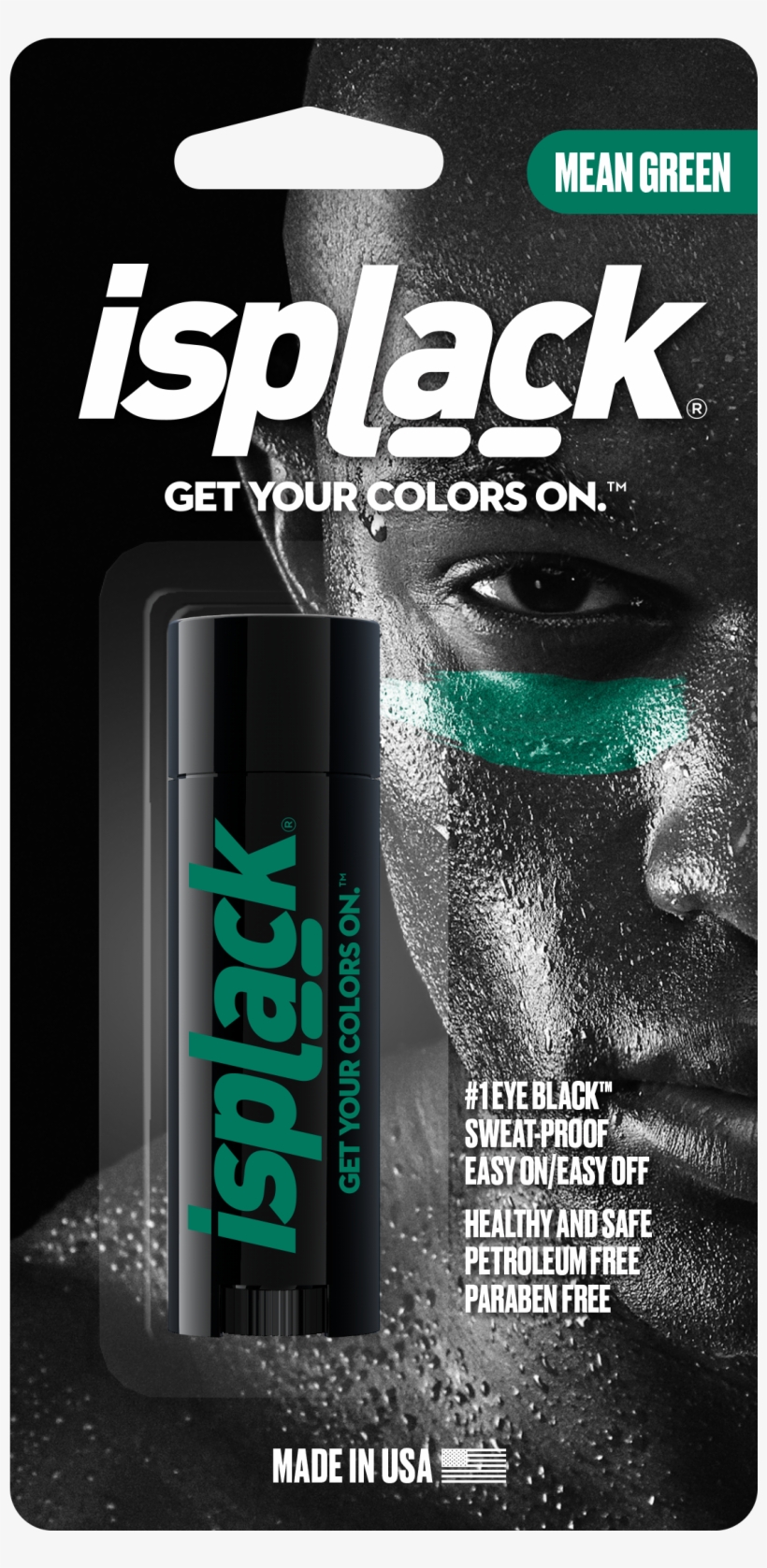 Isplack Colored Eyeblack | Size O/s | Blue, transparent png
