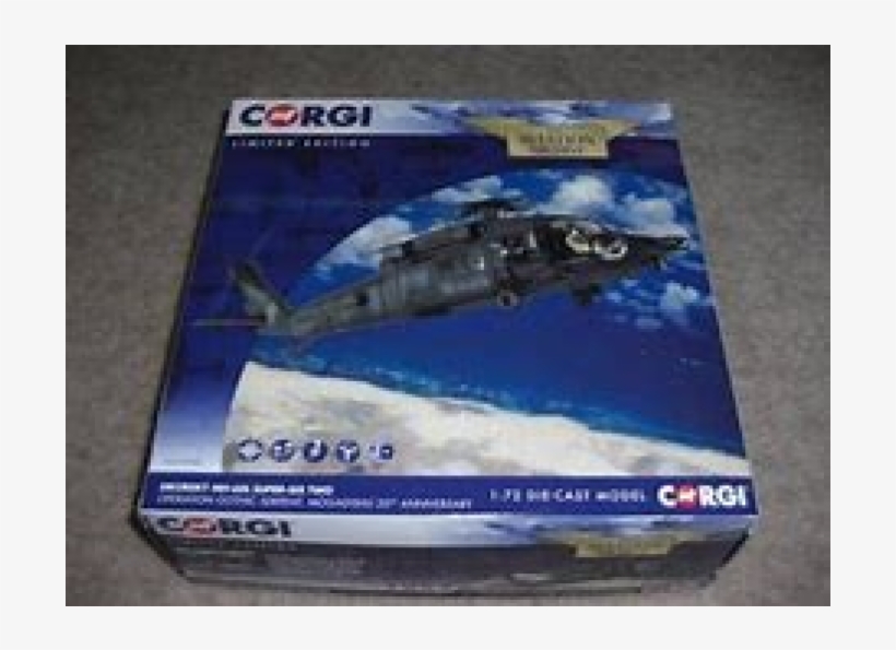 New Corgi Aa35908c Sikorsky Uh 60l 'blackhawk Down' - Corgi Sikorsky Uh-60l 'blackhawk Down' Super-six Two, transparent png