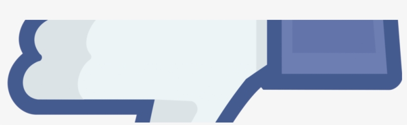 Facebook Thumbs Down - Cyberbullying, transparent png