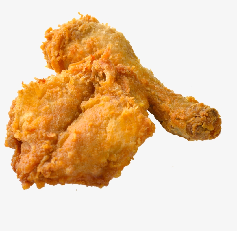 2 Chicken Pieces - 2 Piece Fried Chicken, transparent png