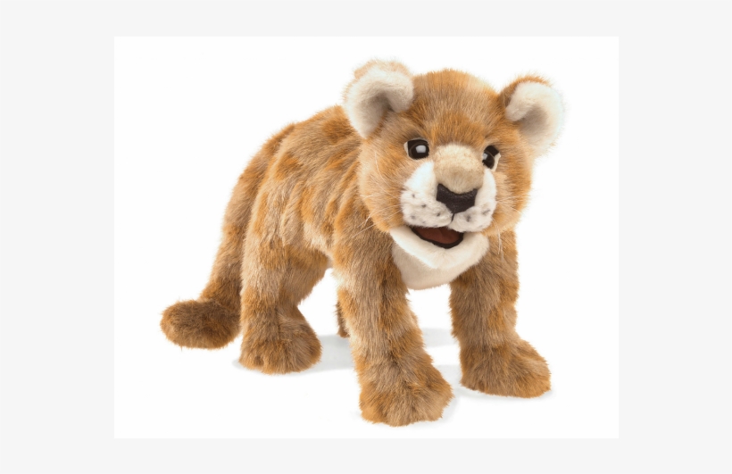 African Lion Cub Puppet - Folkmanis 3064 African Lion Cub Puppet, transparent png