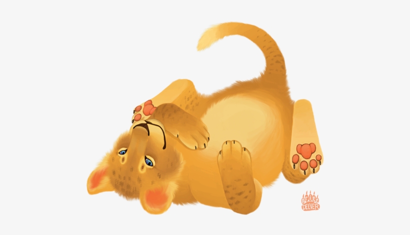 Baby African Lion Cub - Animal Figure, transparent png