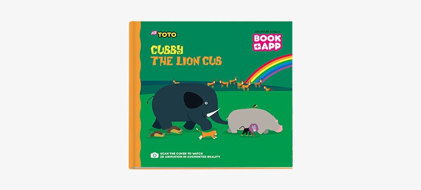 Cubby The Lion Cub - Cubby The Lion Cub: Toto Ar Book, transparent png
