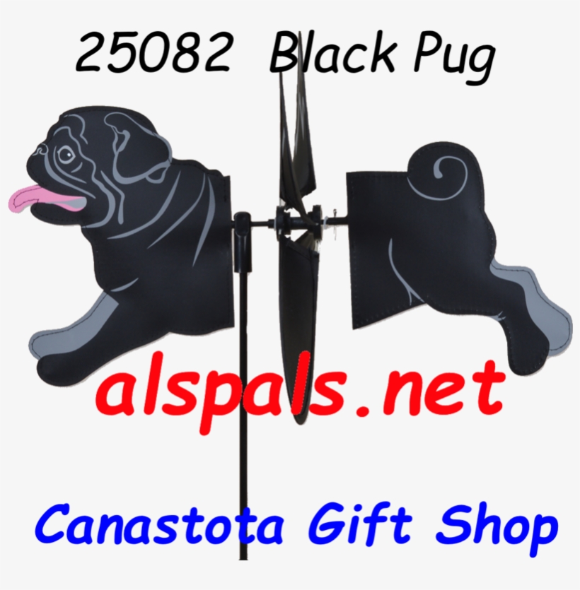 Black Pug Petite & Whirly Wing Spinner Upc - Premier Designs Black Pug Petite Spinner, transparent png