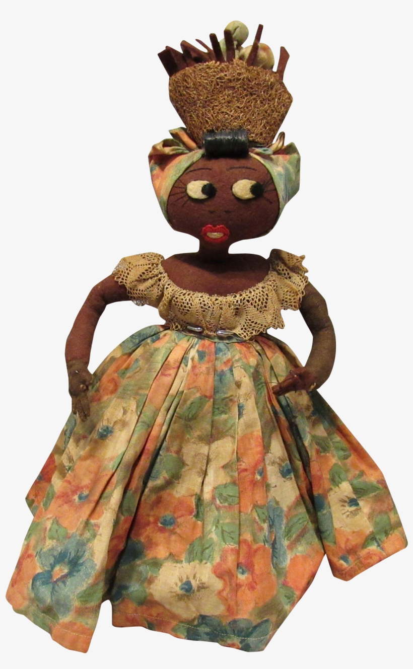 Early Cloth Black Character Rag Doll, Brazilian Cloth - Rag Doll, transparent png