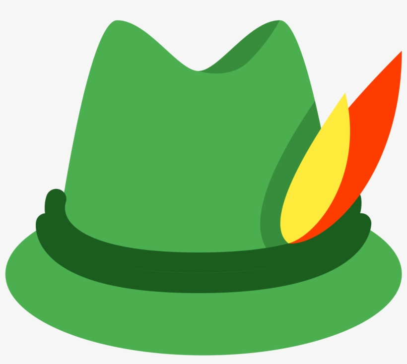 See Here Cowboy Hat Transparent Background - German Hat Png, transparent png