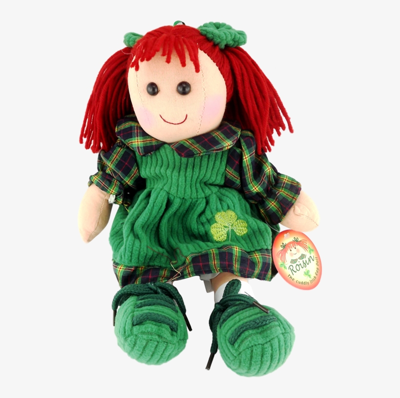 19602 Large Roisin Ragdoll - 30cm Roisin The Cuddly Irish Rag Doll, transparent png