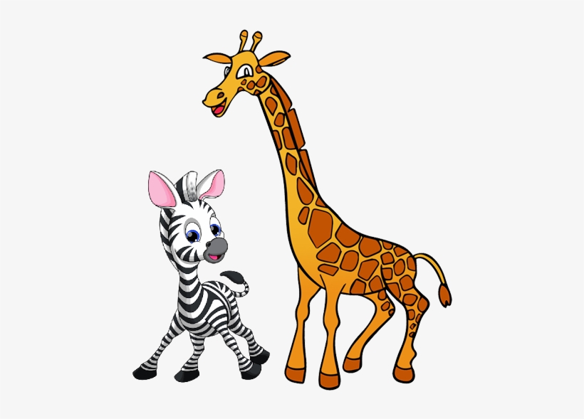 Girl Giving Speech - Giraffe And Zebra Story, transparent png