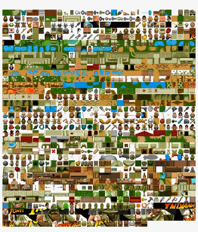 Небольшое Дополнение К Статье Тайлсеты, - Star Wars Yoda Stories Sprites, transparent png