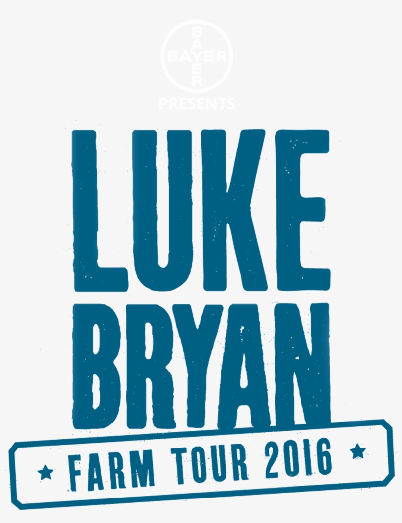 Luke Bryan Farm Tour 2016 Tickets, transparent png