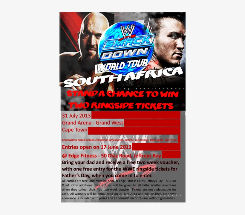 Wwe Live In South Africa - Wwe: Best Of Smackdown - 10th Anniversary 1999-2009, transparent png