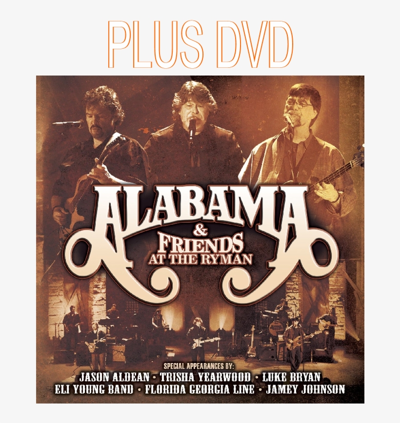 Alabama & Friends - At The Ryman, transparent png
