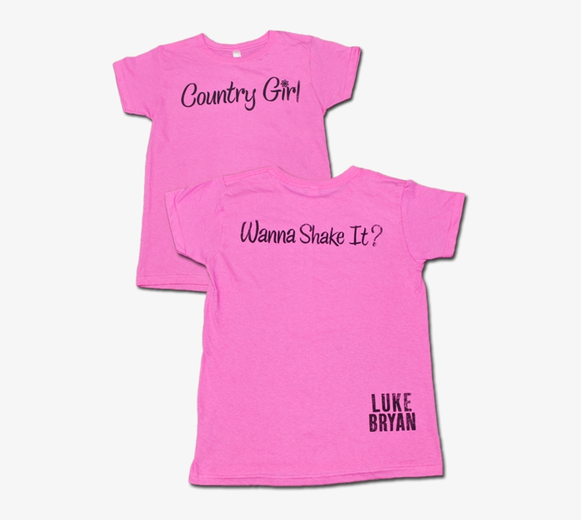 Ladies, Show Your Support For Your Favorite Country - Luke Bryan Tshirt, transparent png