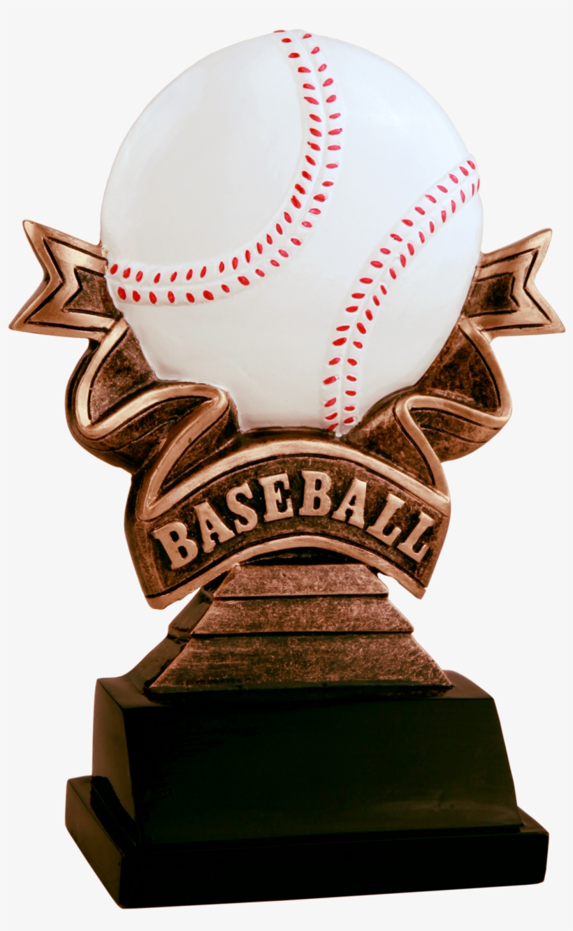 Baseball Ribbon Resin - Baseball Ribbon Resin Trophy, transparent png